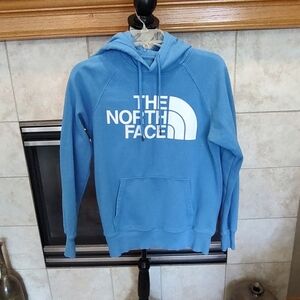 The North Face Blue Hoodie Woman's XS!